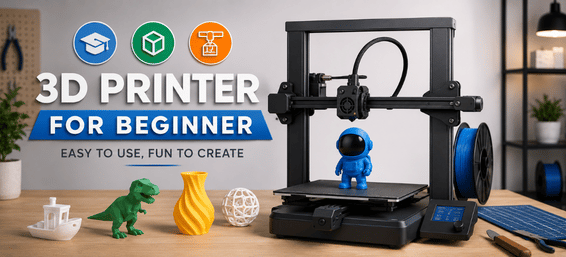 Best 3D Printer For Beginner 2026: Complete Guide
